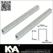 Galvanisé Pneumatique 71 Series Staples